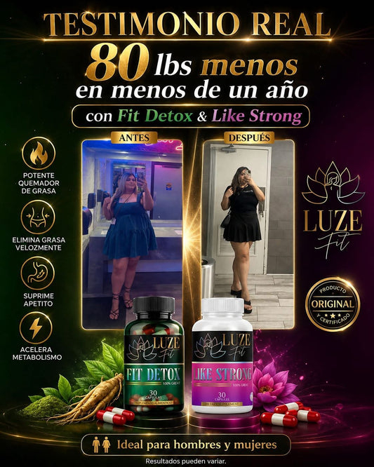 Luze Fit Like Strong & Luze Fit Detox