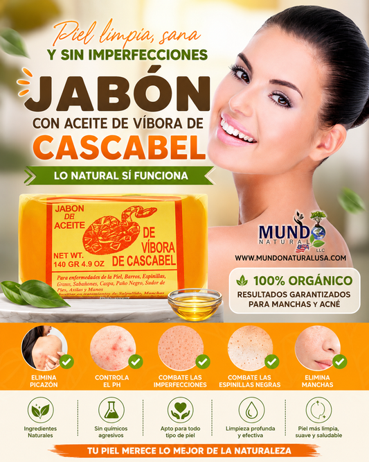 Jabón Aceite de Viborá de Cascabel - Rattlesnake Soap