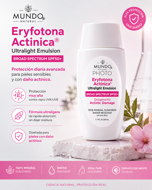 Bloqueador solar - Photo MINERAL SUNSCREEN
WATER RESISTANT