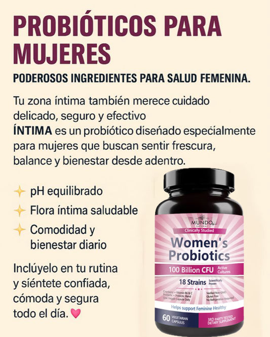 FEM Women Probiotics - Probiótico para Mujeres