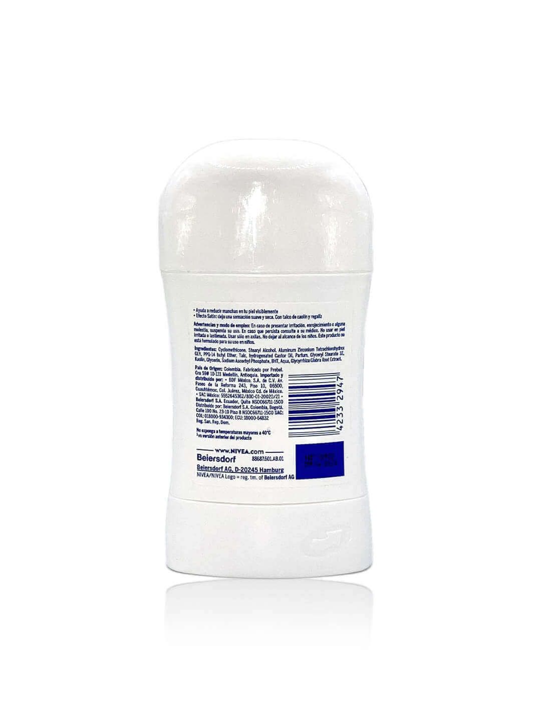 Nivea Desodorante barra Aclarado Natural - deodorant Satin Effect Natural