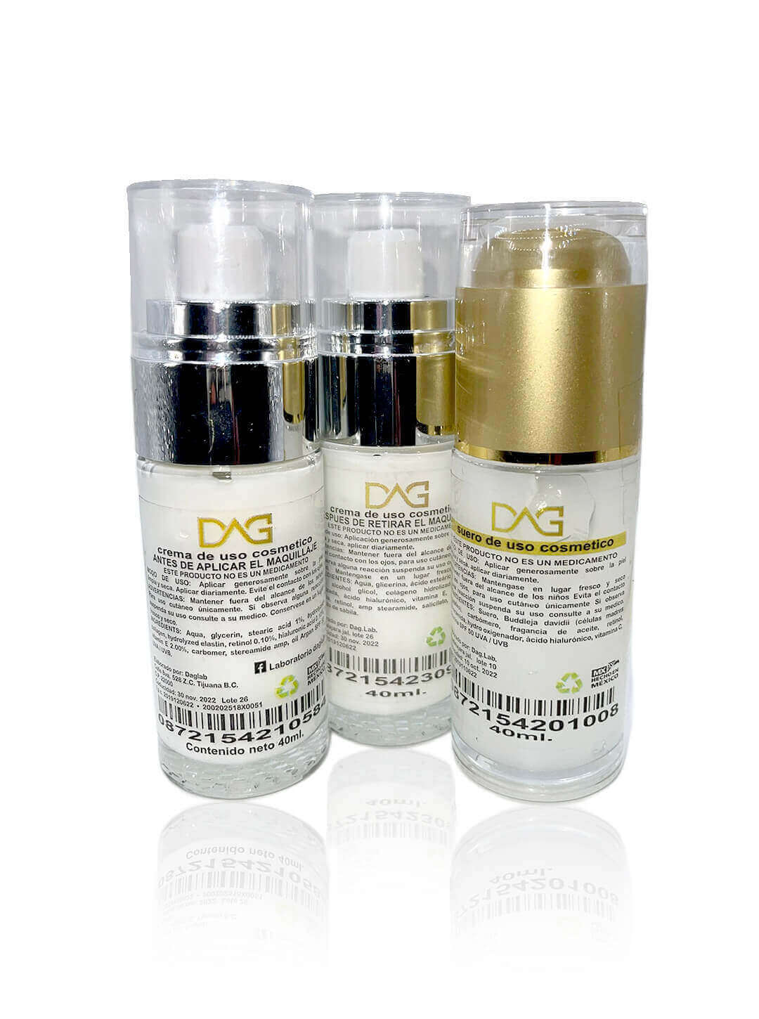 DAG by DegLab Cremas + colageno facial