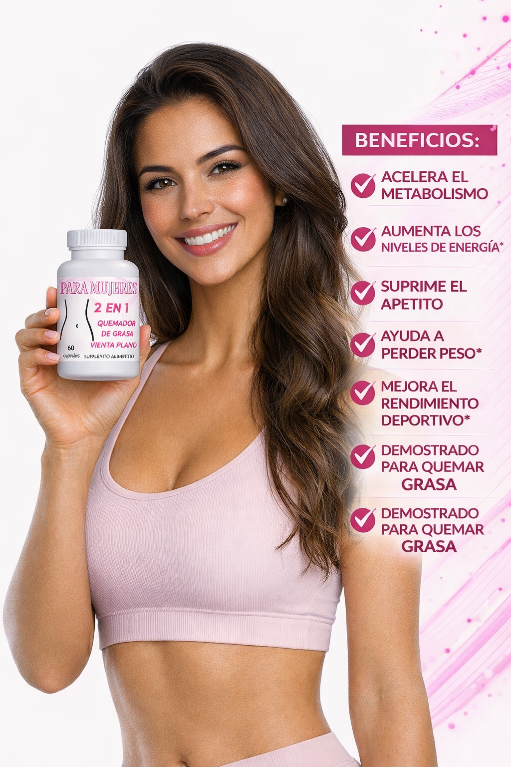 FOR WOMEN 2 in 1 FLAT TUMMY