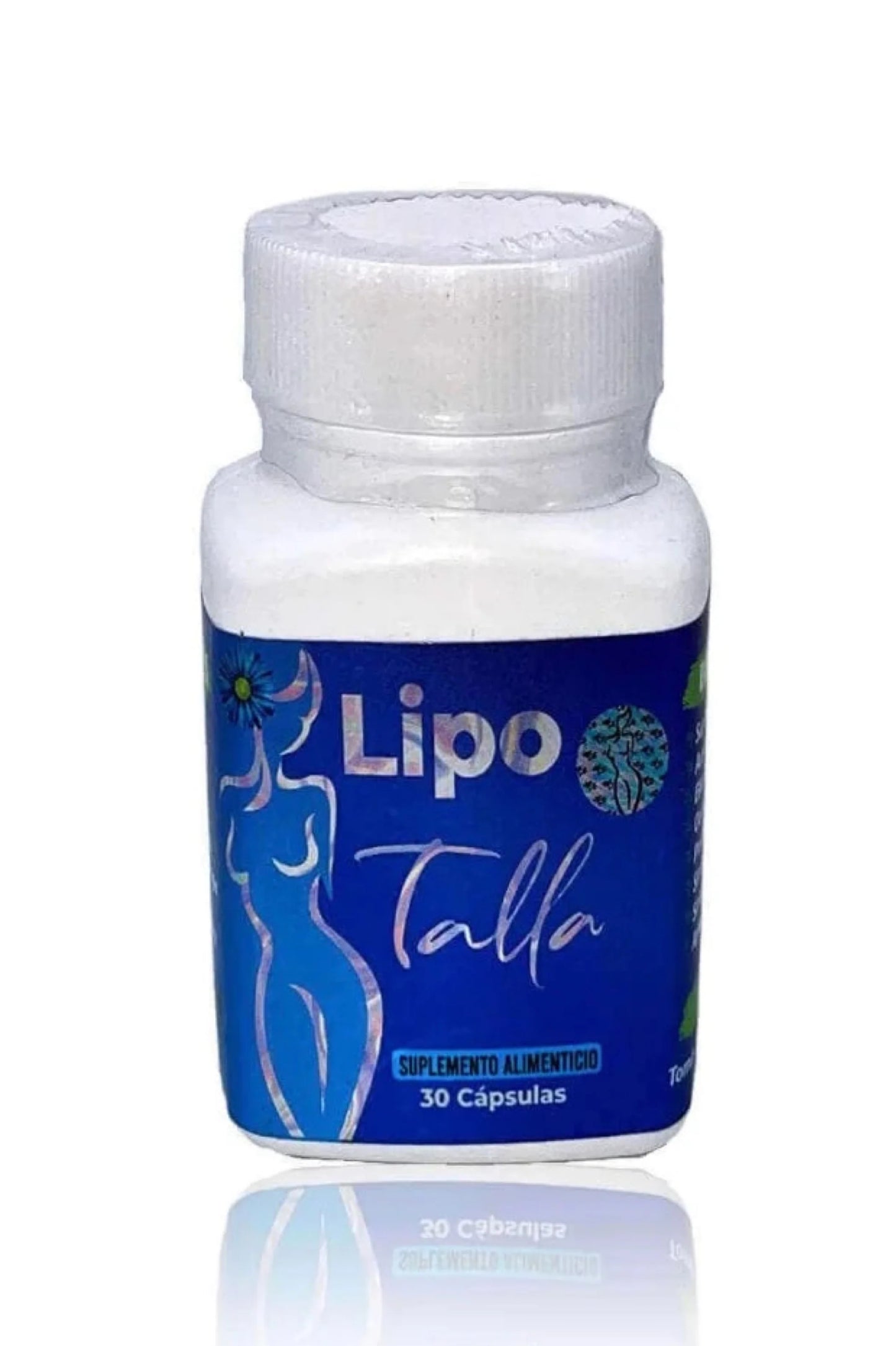 LipoTalla azul de dia perdida de peso y tallas