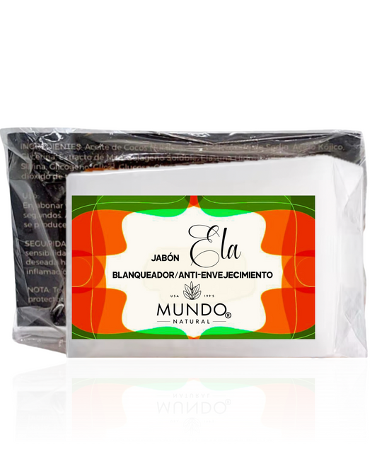 Jabón facial ELA Blanqueador/Antienvejecimiento - Facial soap WHITENING / ANTI AGING SOAP