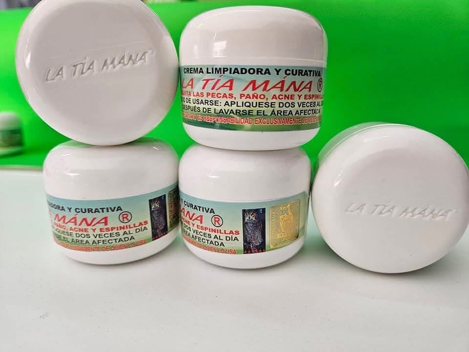 La Tía Mana crema facial + jabón aceite de vibora de cascabel