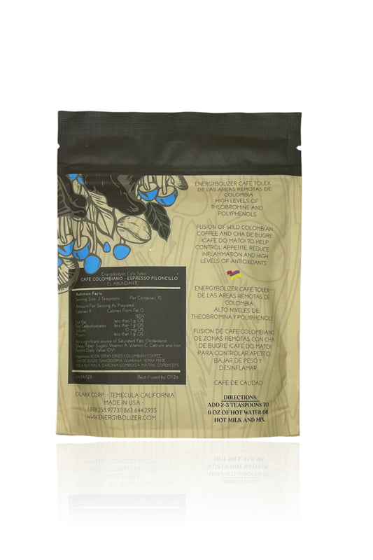 Coffee ENERGYBOLIZER CAFE TOLEX Espresso