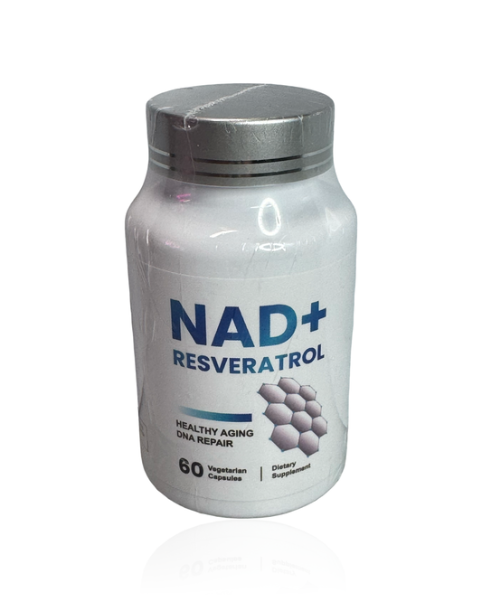 NAD - Resveratrol Berberina Ácido Hialurónico 500 mg Anti-envejecimiento