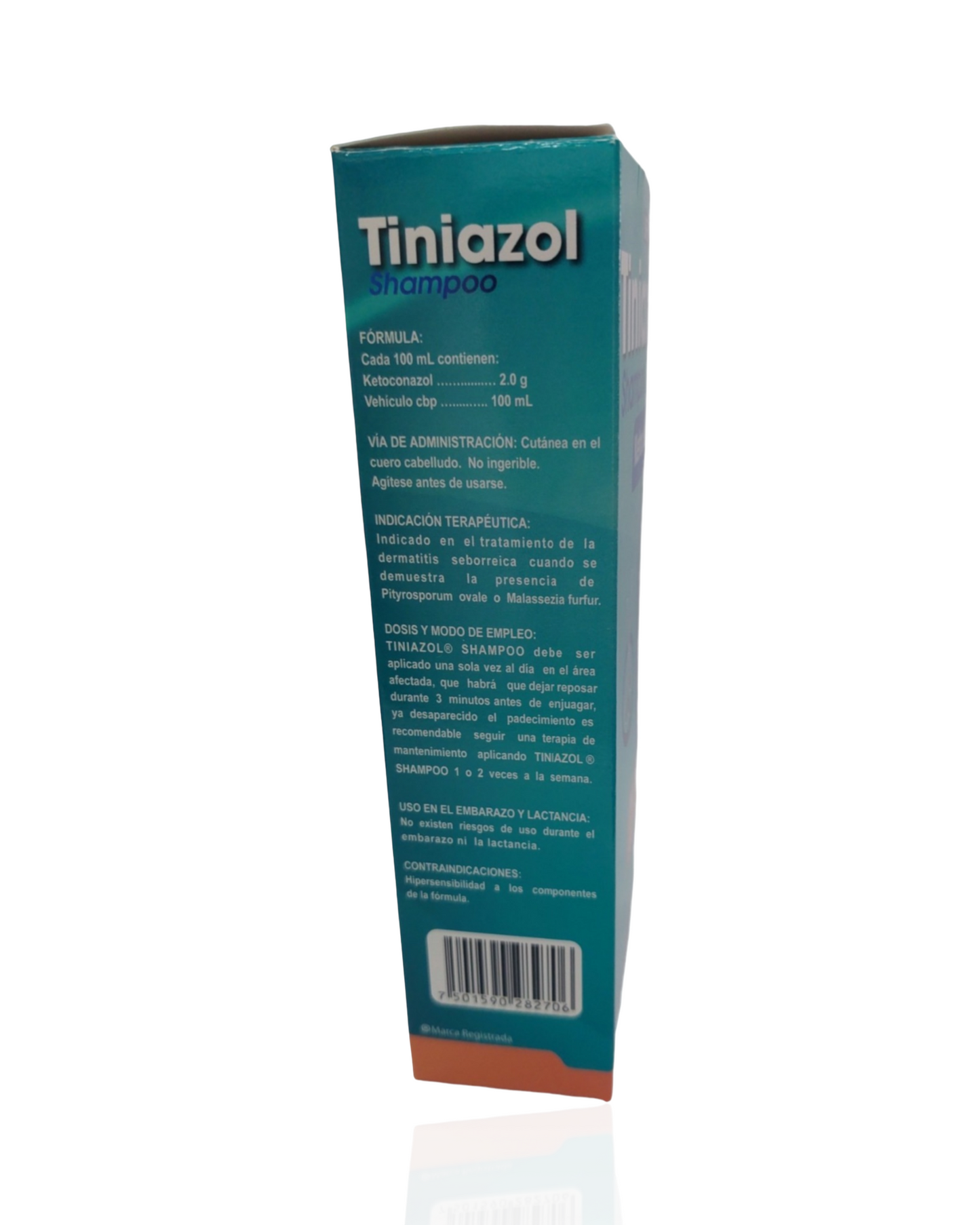 Shampoo Tiniazol - caspa, dermatitis y seborreica.