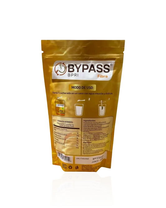 ByPass BPRI Fibra Sabor Naranja Bolsa con 250 gramos