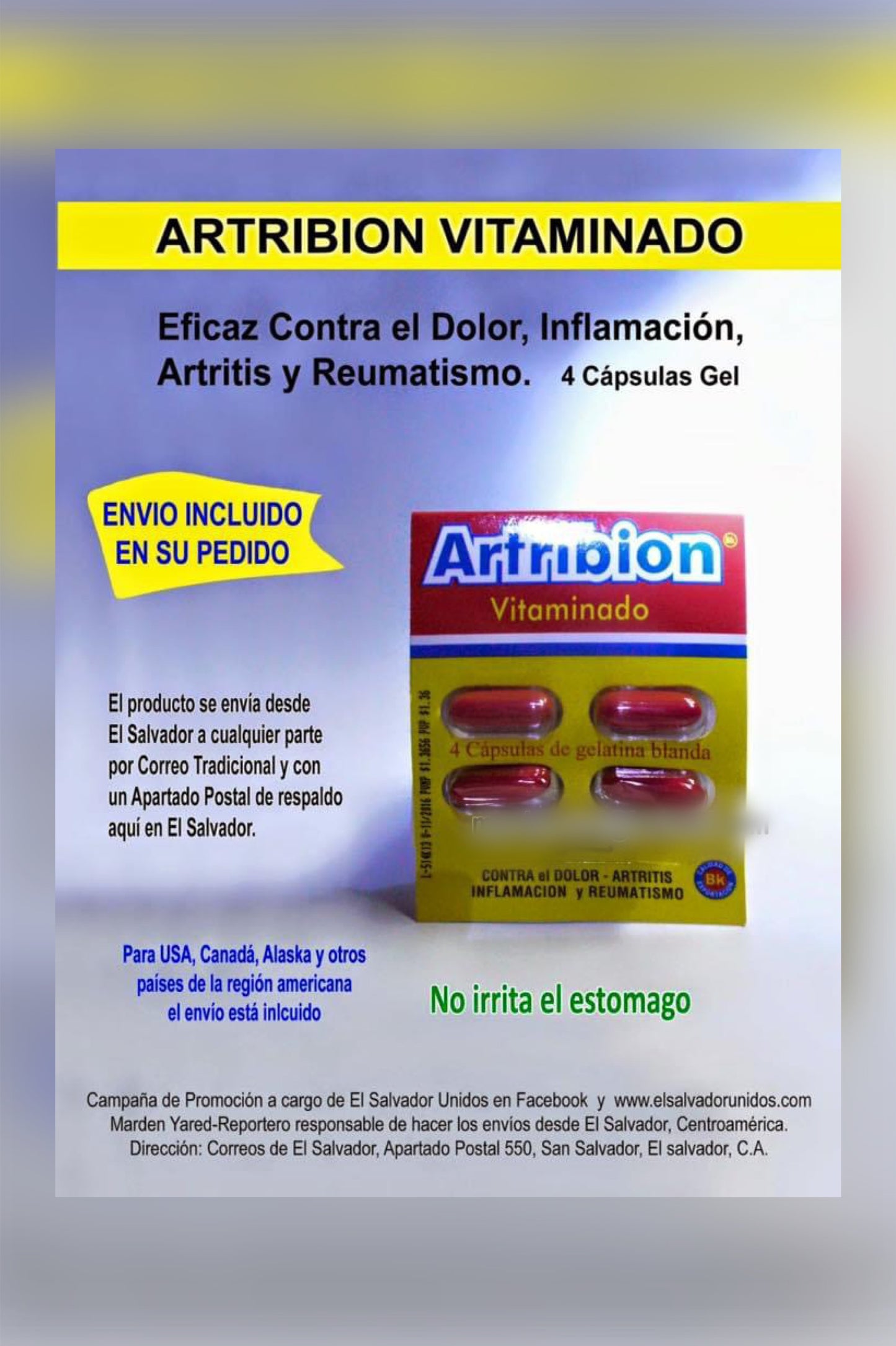 Artribion Vitaminado 80 gelcaps Biokemical