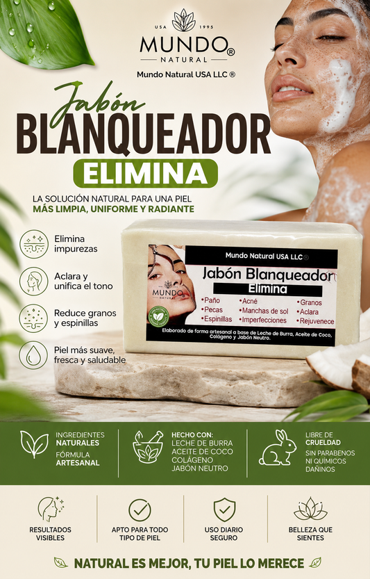 Jabon el poderoso mundo natural