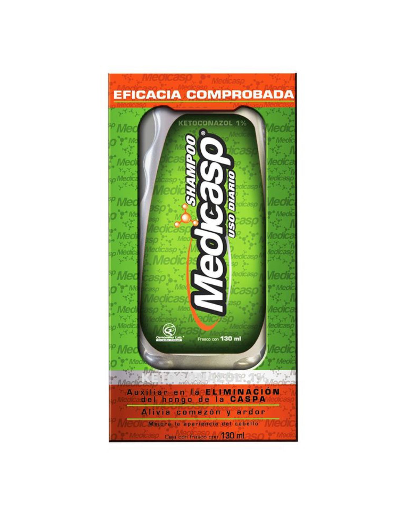 Medicasp Shampoo Anticaspa - Ayuda en la eliminación del hongo de la caspa