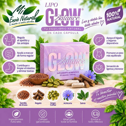 GLOW Balance | Suplemento alimenticio, 30 cápsulas