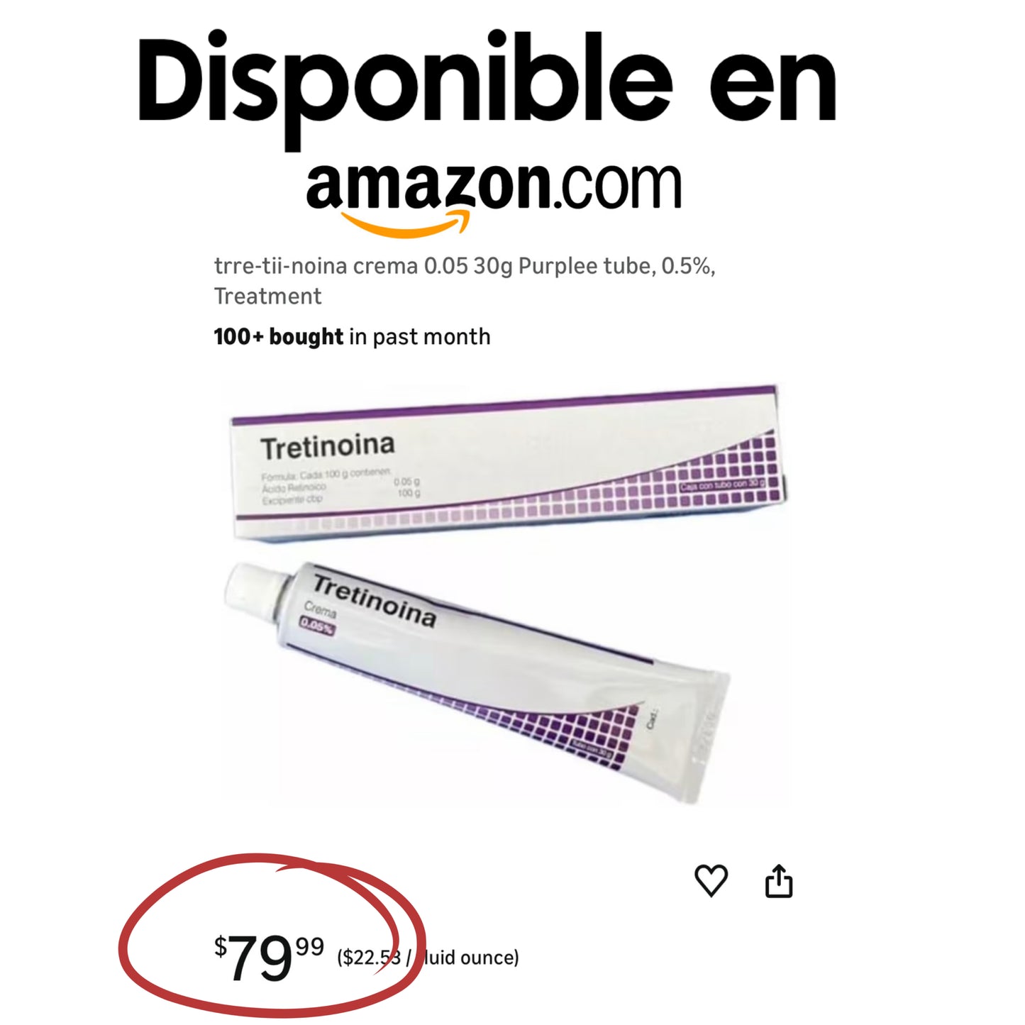 Retinol crema facial - cream 30g