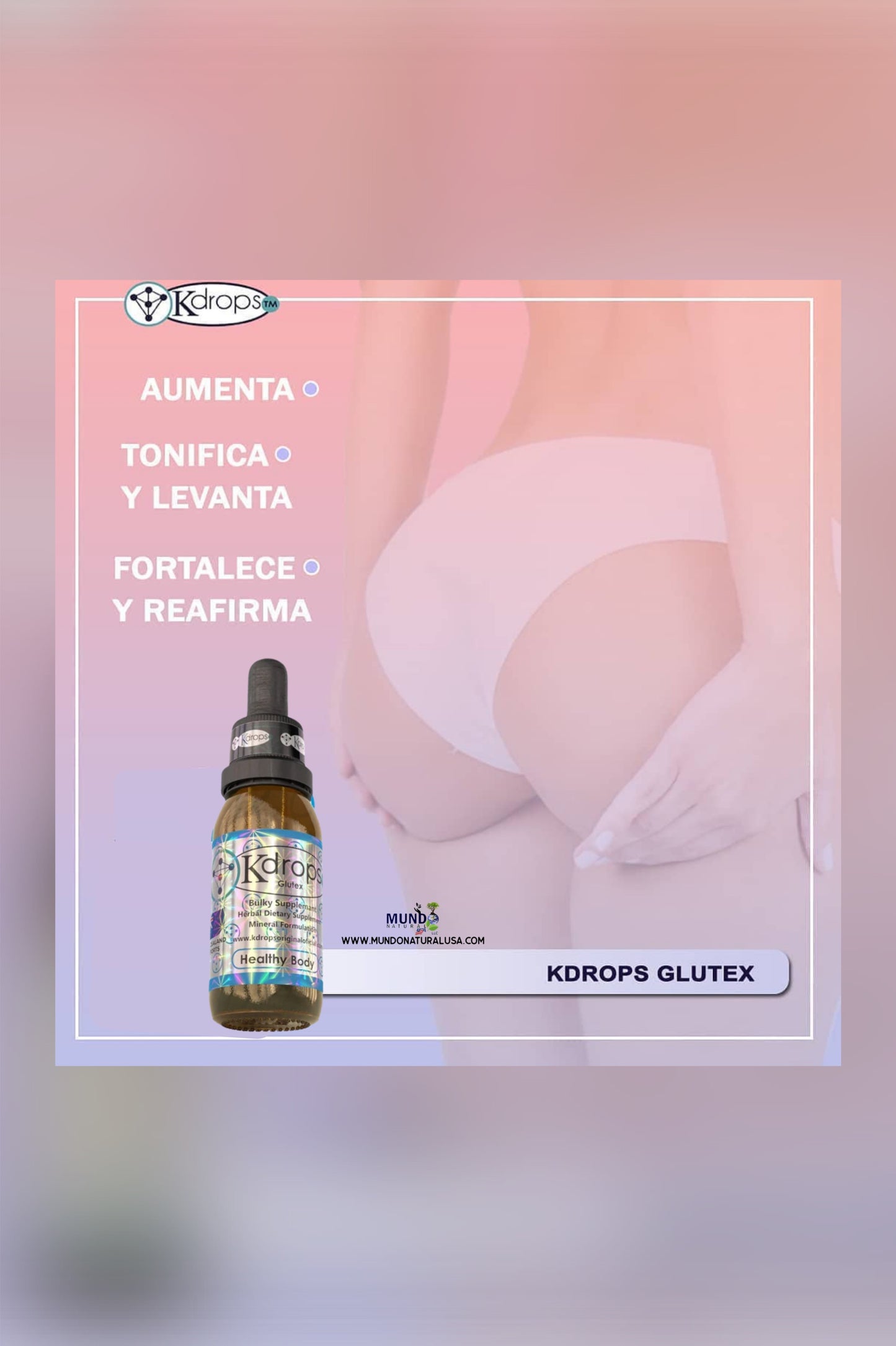 Kdrops Glutex (Gluteos)