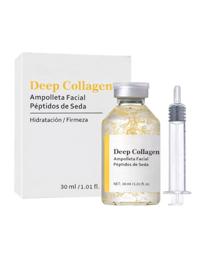 Deep Collagen
Ampolleta Facial
Péptidos de Seda