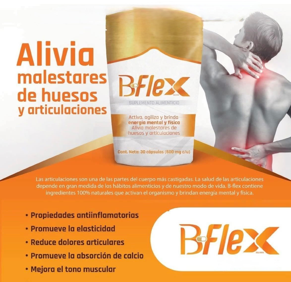 BFlex - Complejo B Ultradvance B-Flex 500 Mg