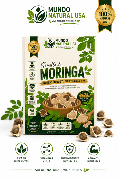 Semilla de Moringa Oleifera | Orgánica