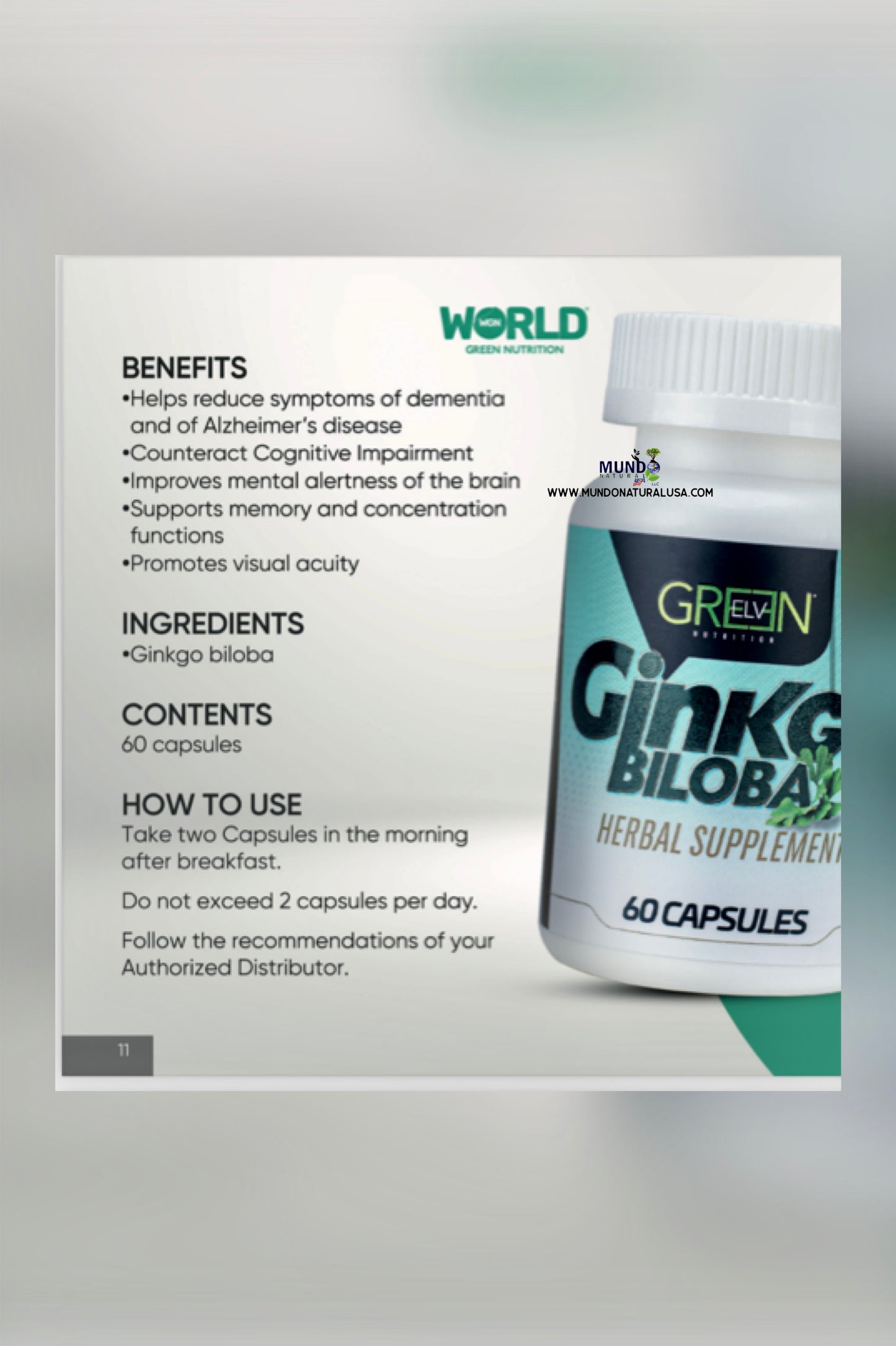 GINKGO BILOBA