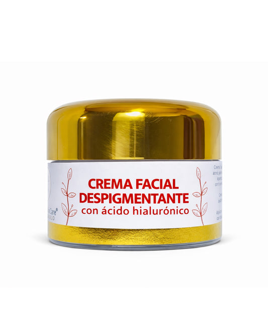 CREMA FACIAL DESPIGMENTANTE con ácido hialurónico