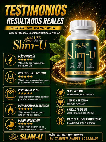 Slim-U Extreme Power – Apoyo Diario para Control y Bienestar