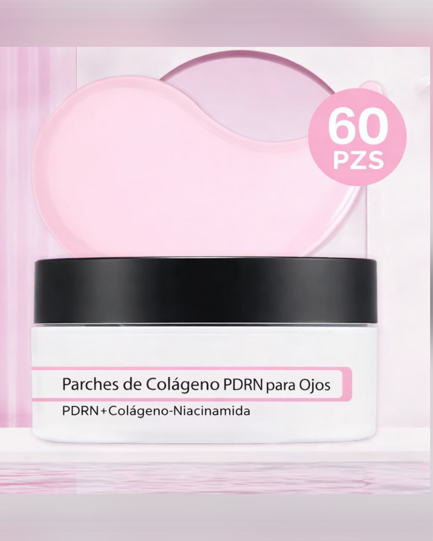 Parches de Colágeno PDRN para Ojos – Hidratación, Firmeza y Efecto Antiedad