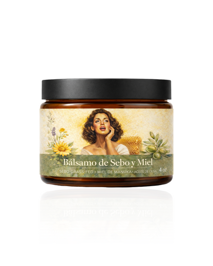 Bálsamo de Sebo y Miel – Hidratación profunda inspirada en la naturaleza
