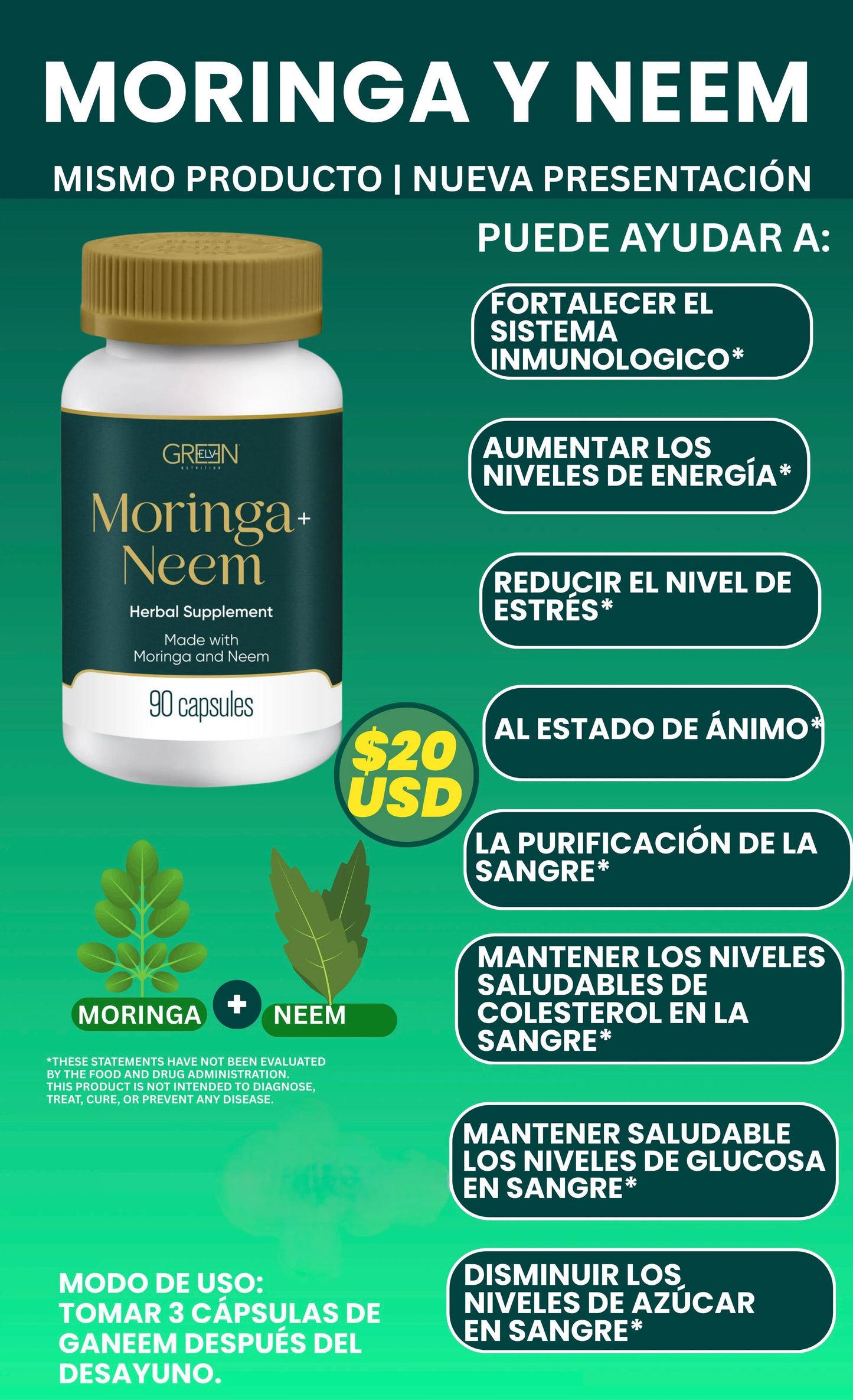 Moringa + Neem