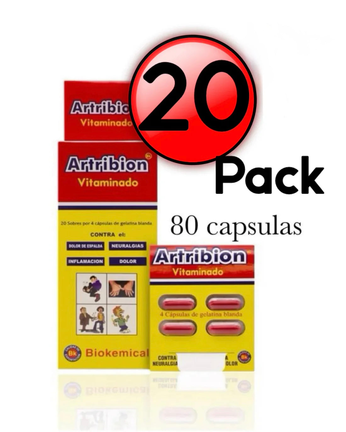 Artribion Vitaminado 80 gelcaps Biokemical