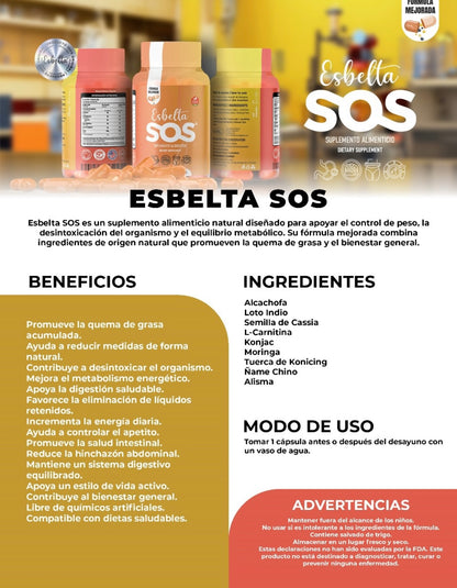 Esbelta SOS - diseñado para personas con alta presión y diabetes
