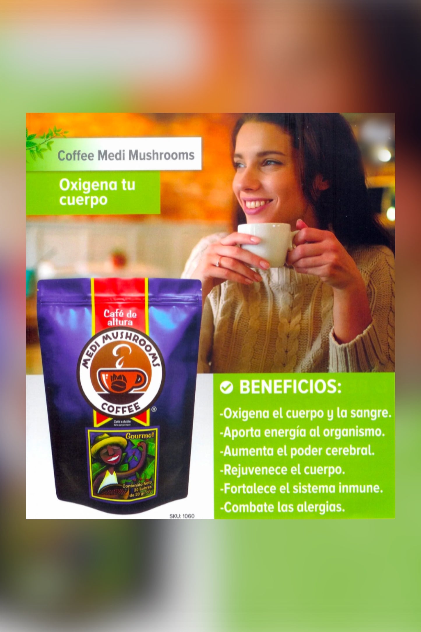 Café de Altura Medi Mushroom Coffe