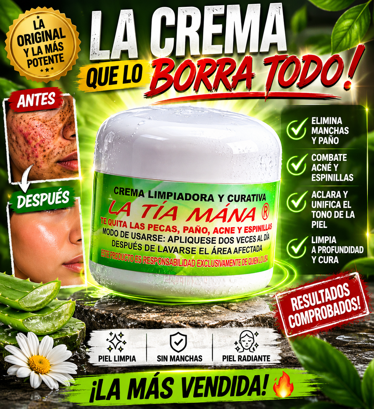 La Tia Mana crema facial