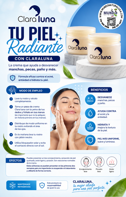 ClaraLuna crema facial de noche