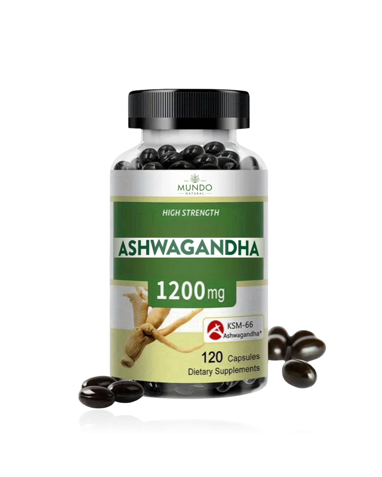 Ashwagandha Extra Fuerte 1200 mg