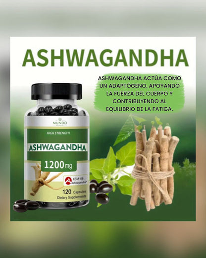 Ashwagandha Extra Fuerte 1200 mg