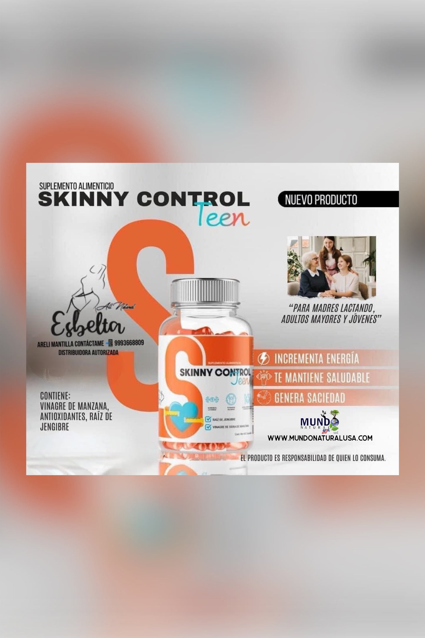 Skinny Control TEEN - Esbelta