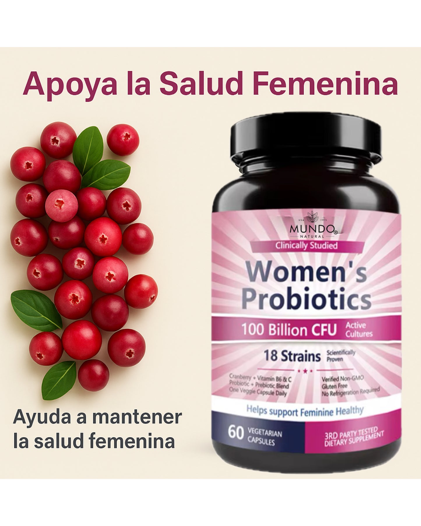 Women Probiotics - Probiótico para Mujeres