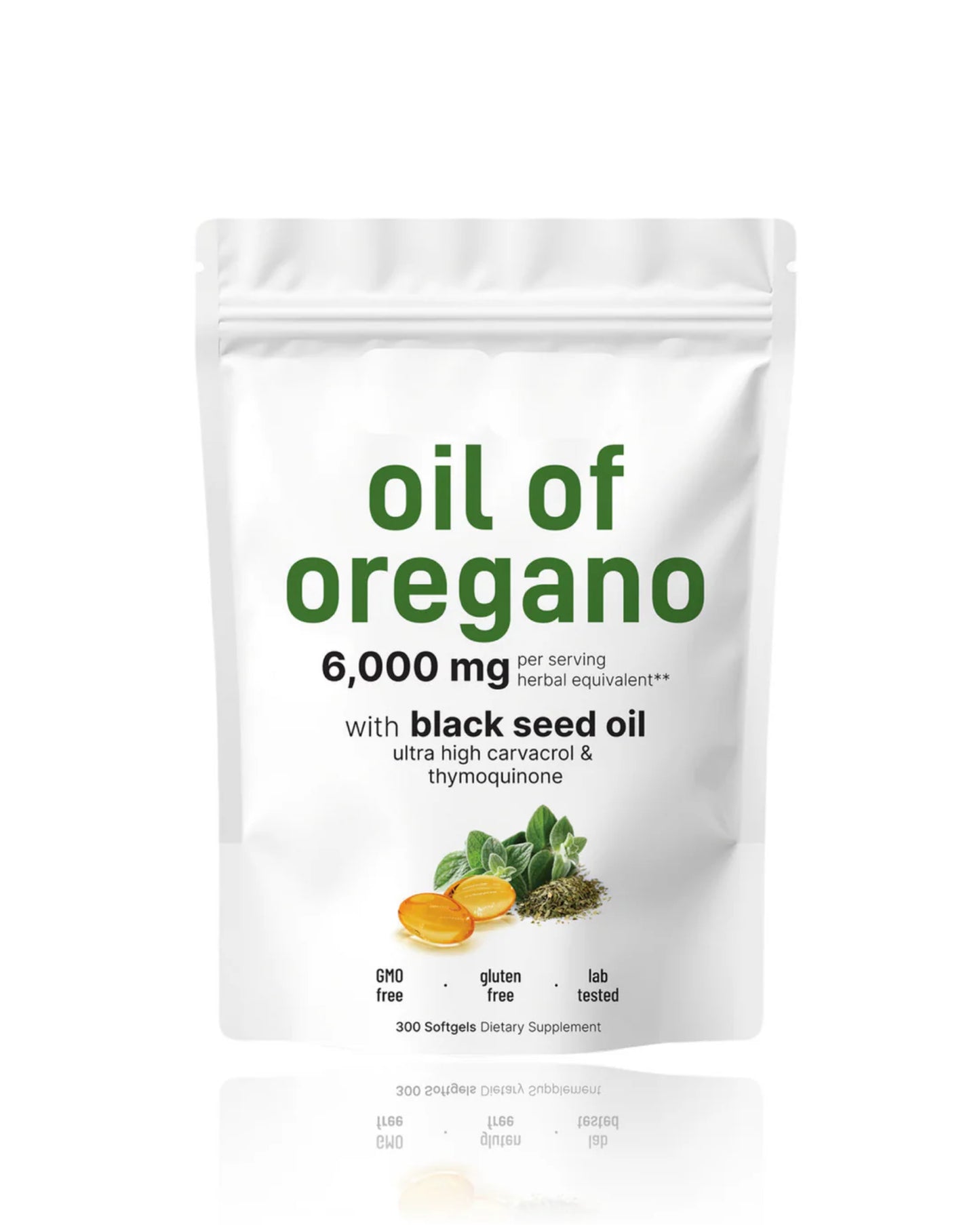 Oregano Oil with Black Seed Oil, Candida Cleaning