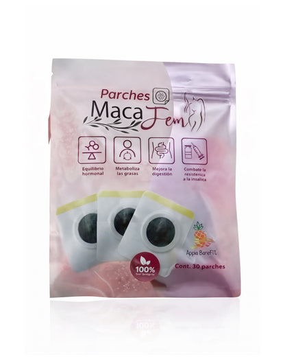 MacaFem balance hormonal parche