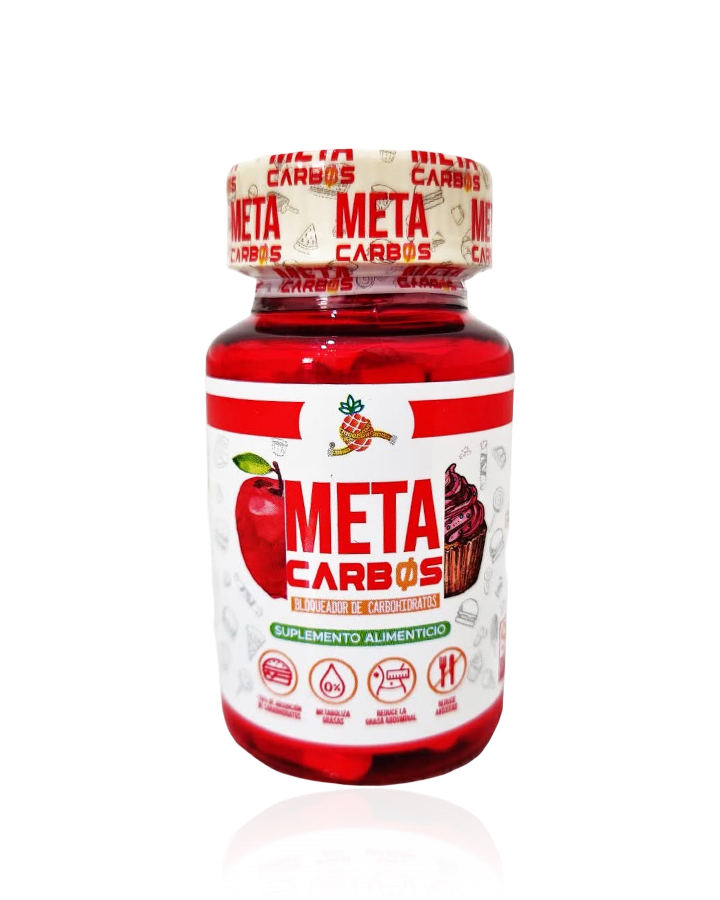 𝗠etacarbos - Metaboliza las grasas y Bloquea los carbohidratos