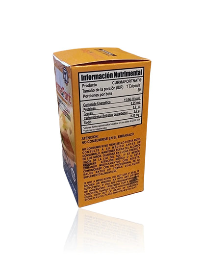 CurmaFort Nat Turmeric Curcumin con Colágeno