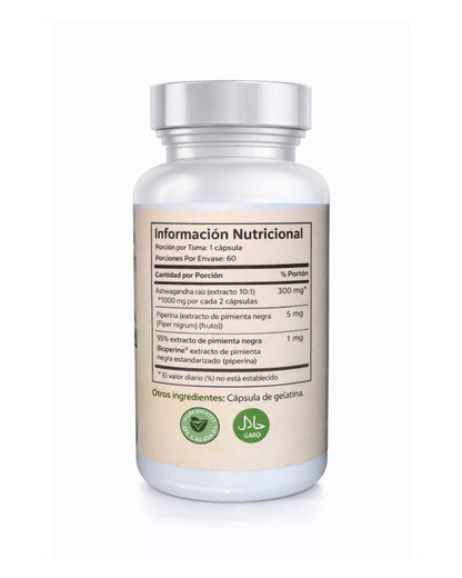 Ashwagandha Organica mejora la salud y la resistencia