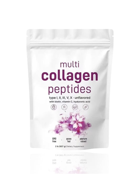 Colageno Múltiple de Micro Ingredients - Multi Collagen Peptides 1lb