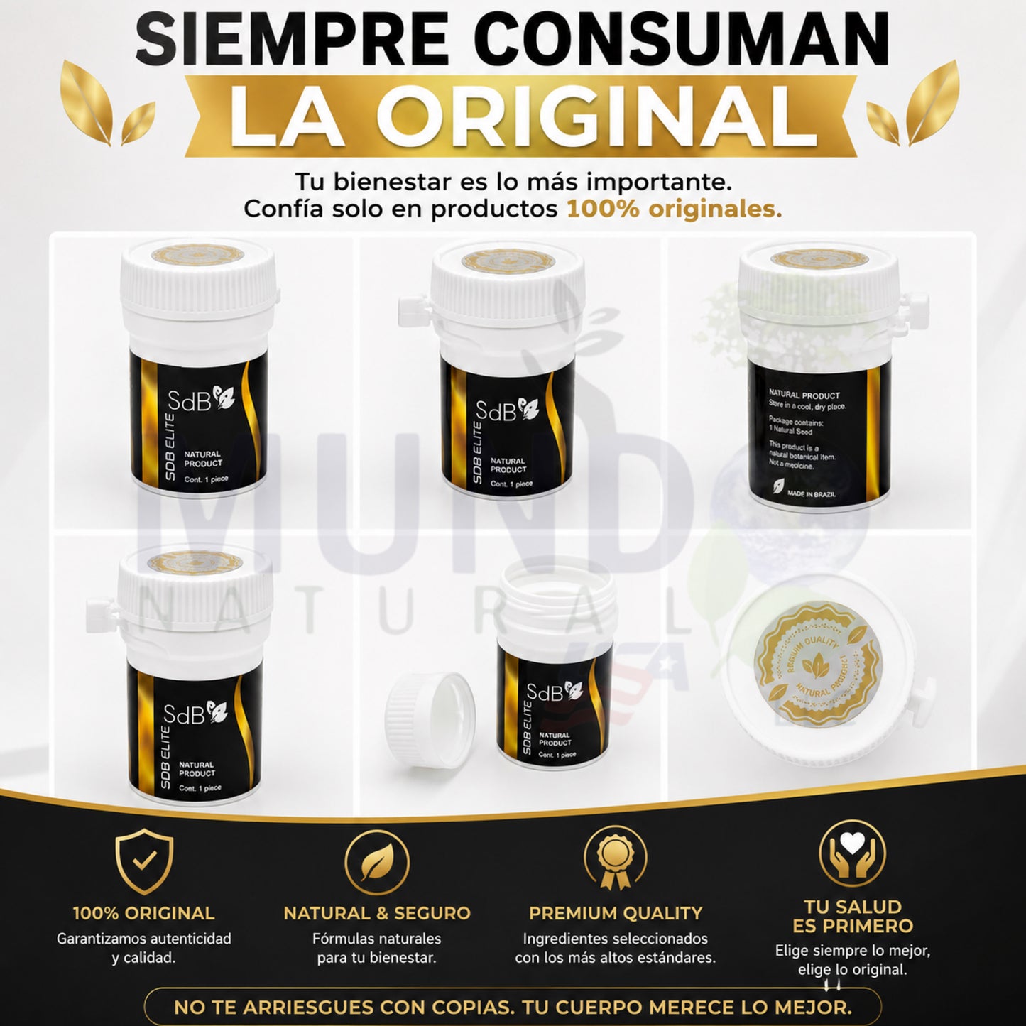 SdB Elite Semilla De Brasil - 100% Naturaly Organico