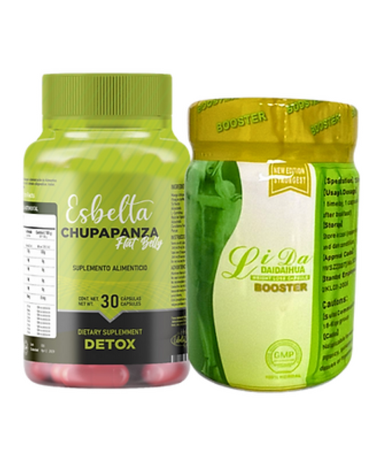ESBELTA DETOX Chupapanza  + LIDA BOOSTER