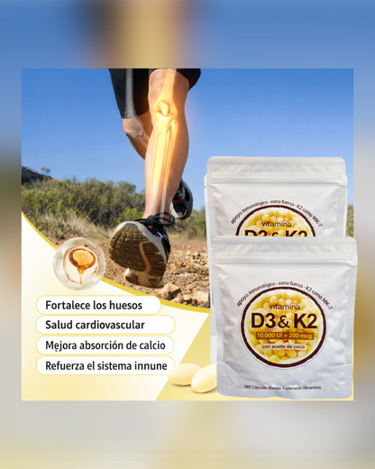D3 + K2 Vitamina - Apoyo inmunológico