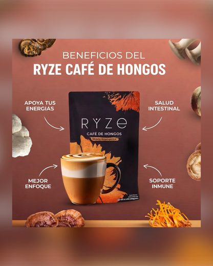 Coffee RYZe Mushroom
30 Porciones