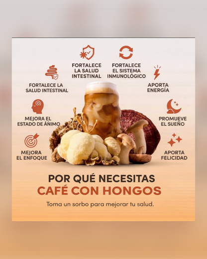 Coffee RYZe Mushroom
30 Porciones