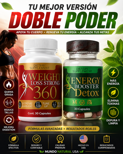 Weight Loss 360 + Energy Booster detox